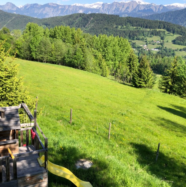 Eigener Spielplatz auf der Lutzmannalm