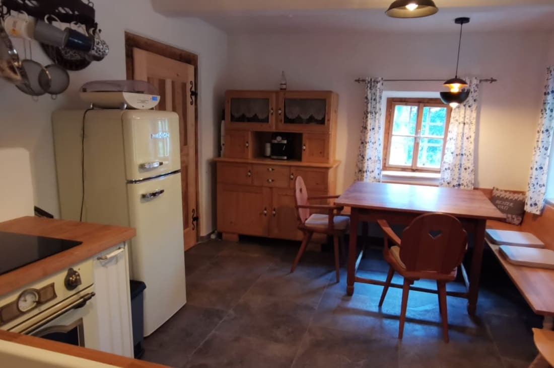 Küche auf der Lutzmannalm