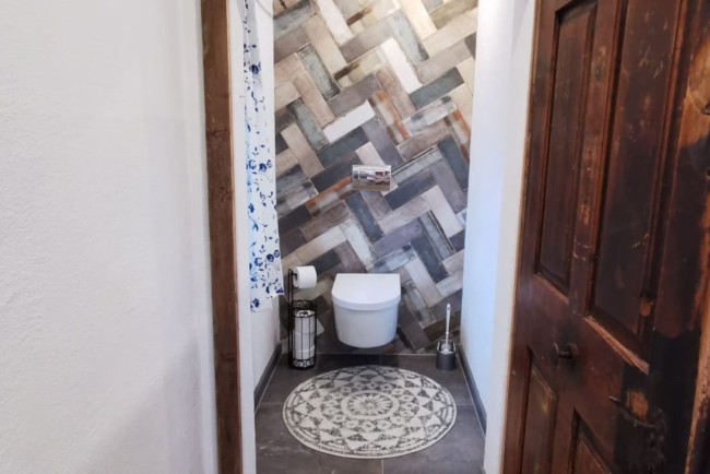 Toilette auf der Alm